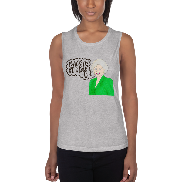 Rose Nylund - Golden Girls - Ladies’ Muscle Tank - MurderSheBought