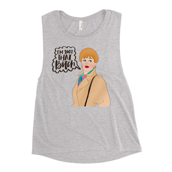 Jessica Fletcher - Murder, She Wrote - Ladies’ Muscle Tank - MurderSheBought