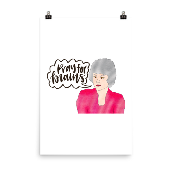 Dorothy Zbornak - Golden Girls - Poster - MurderSheBought