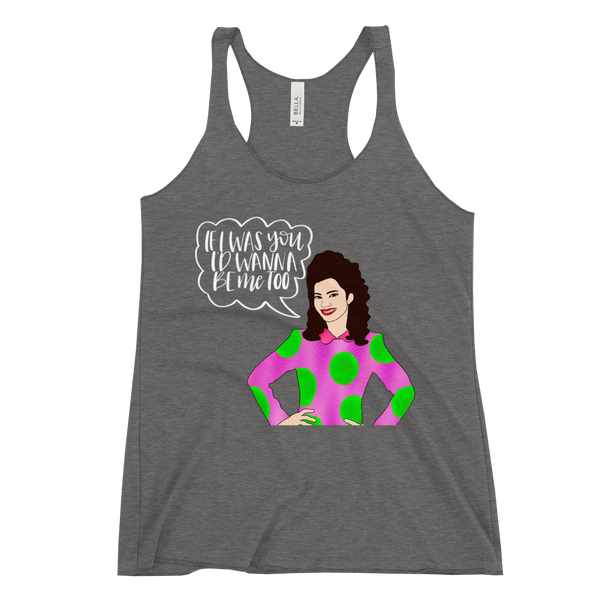 Fran Fine - The Nanny - Racerback Tank - MurderSheBought