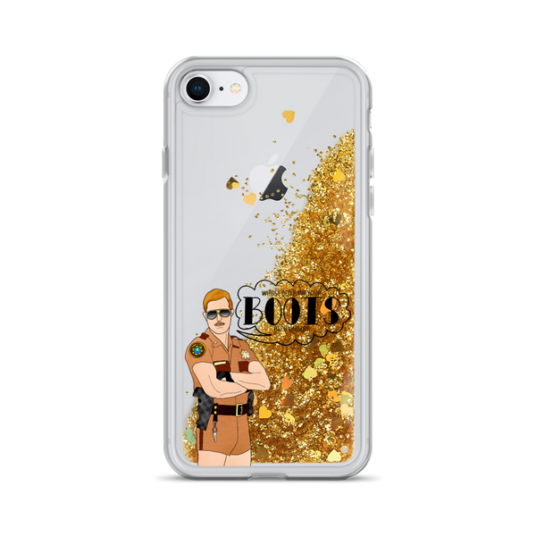 Lt. Jim Dangle - Reno 911 - Liquid Glitter Phone Case - MurderSheBought