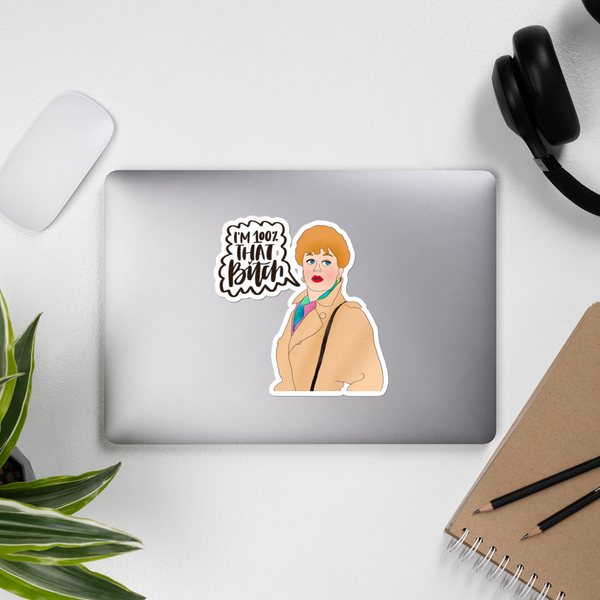 Jessica Fletcher - Murder, She Wrote - Sticker - MurderSheBought