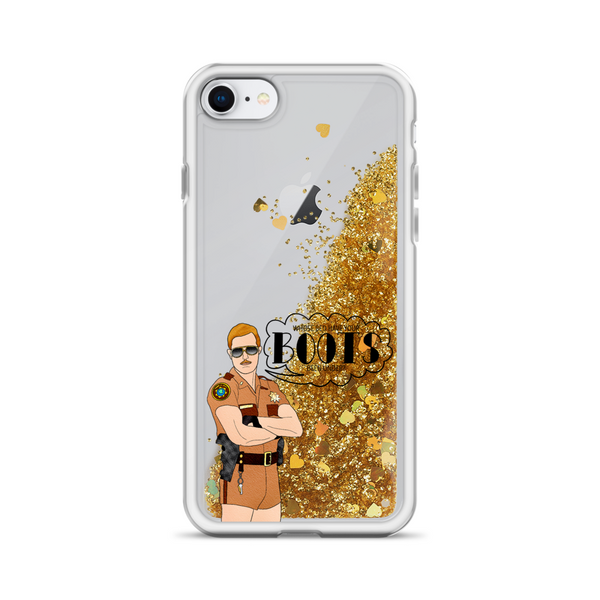 Lt. Jim Dangle - Reno 911 - Liquid Glitter Phone Case - MurderSheBought