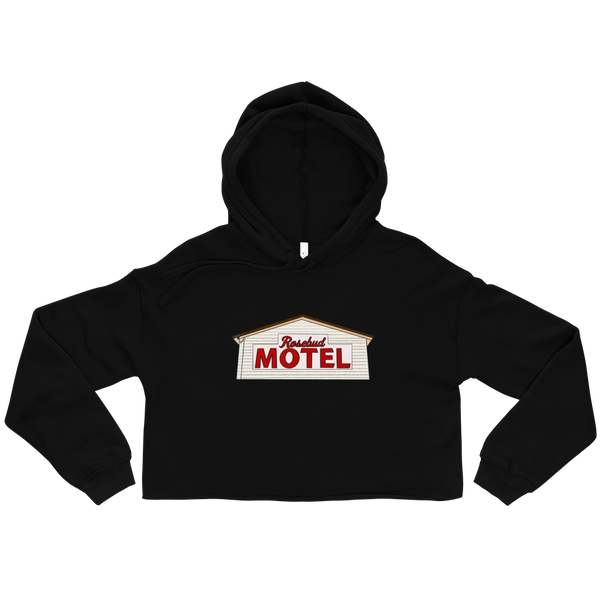 Rosebud Motel - Schitt's Creek - Crop Hoodie - MurderSheBought