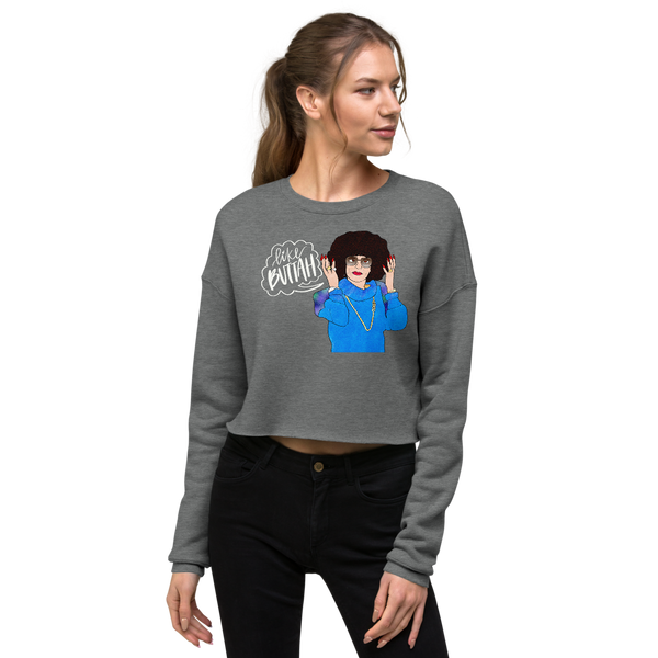 Linda Richman - Coffee Talk - SNL - Crop Sweatshirt - MurderSheBought