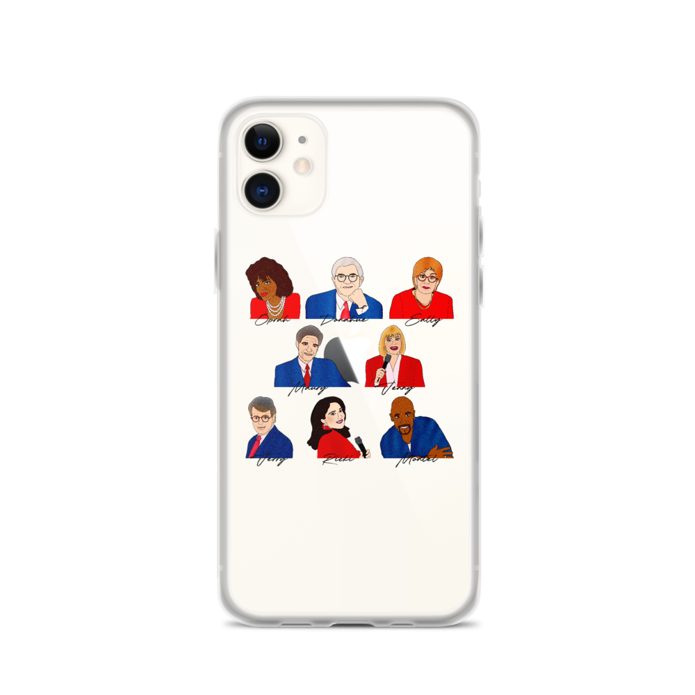 90's Talk Show Hosts - iPhone Case - MurderSheBought