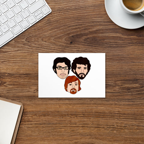 Flight of the Conchords Postcard - MurderSheBought