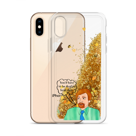 Murray Hewitt - Flight of the Conchords - Liquid Glitter Phone Case - MurderSheBought