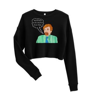 Murray Hewitt - Flight of the Conchords - Crop Sweatshirt - MurderSheBought