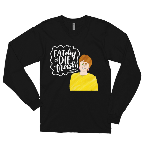 Blanche Devereaux - Golden Girls - Long Sleeve T-Shirt - MurderSheBought