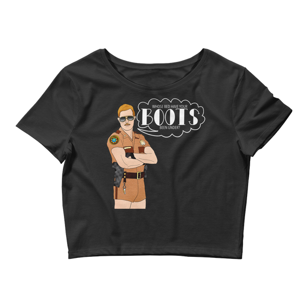 Lt. Jim Dangle - Reno 911 - Crop Top - MurderSheBought