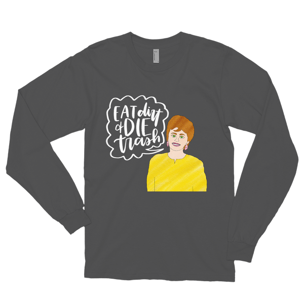 Blanche Devereaux - Golden Girls - Long Sleeve T-Shirt - MurderSheBought