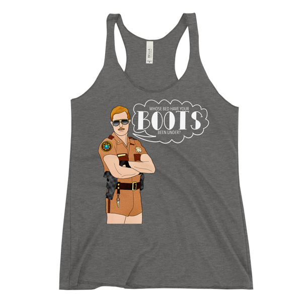 Lt. Jim Dangle - Reno 911 - Racerback Tank - MurderSheBought