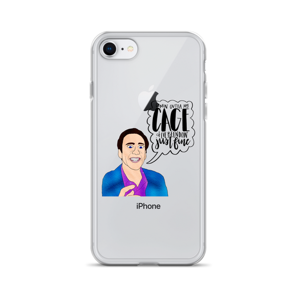 Nicolas Cage - iPhone Case - MurderSheBought