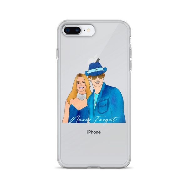 Britney & Justin iPhone Case - MurderSheBought