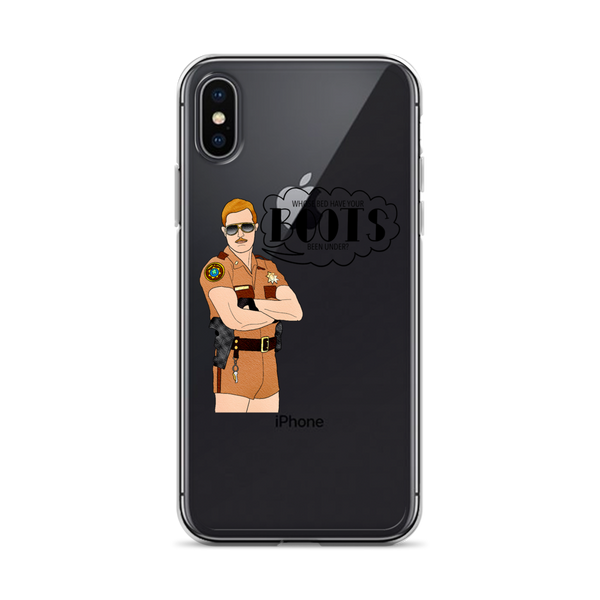 Lt. Jim Dangle - Reno 911 - iPhone Case - MurderSheBought