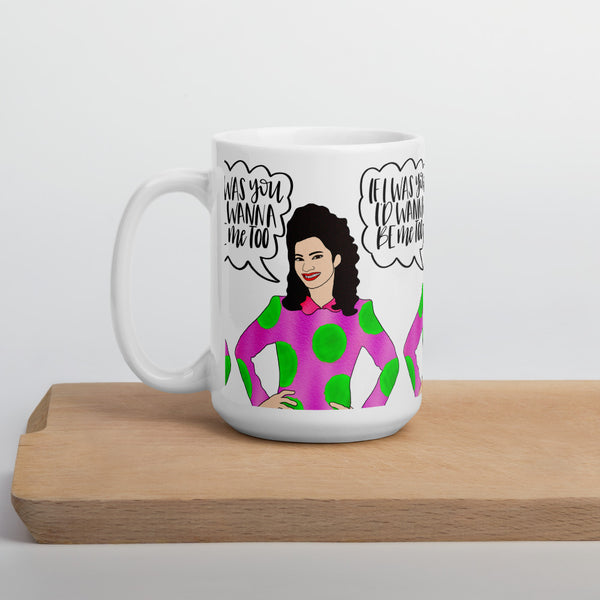 Fran Fine - The Nanny - Coffee Mug - MurderSheBought