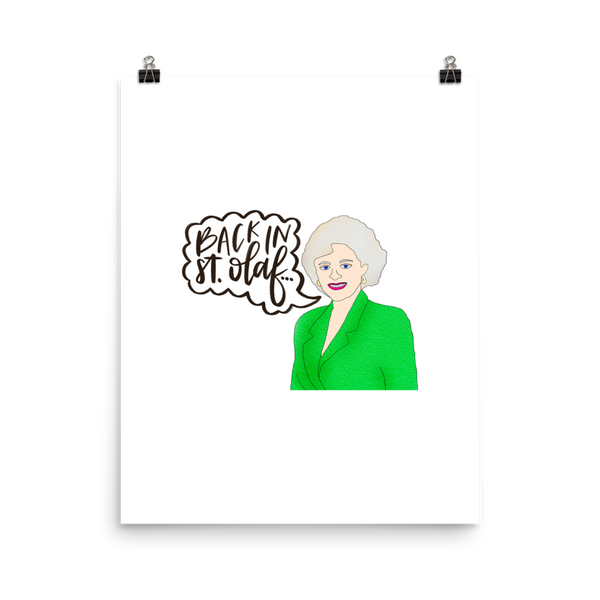 Rose Nylund - Golden Girls - Poster - MurderSheBought