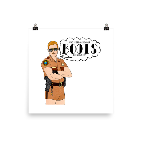 Lt. Jim Dangle - Reno 911 - Poster - MurderSheBought