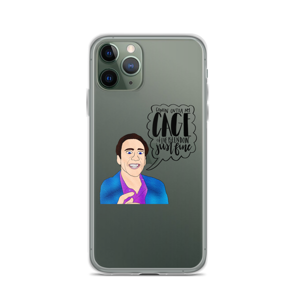 Nicolas Cage - iPhone Case - MurderSheBought