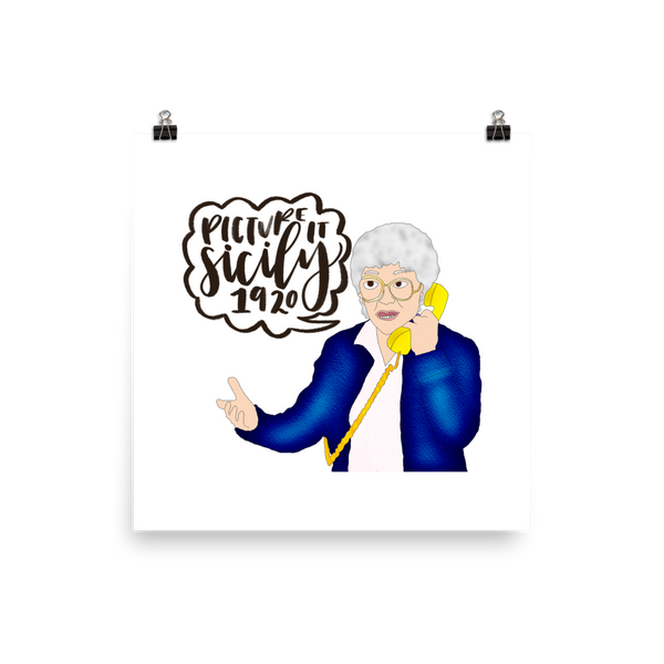 Sophia Petrillo - Golden Girls - Poster - MurderSheBought