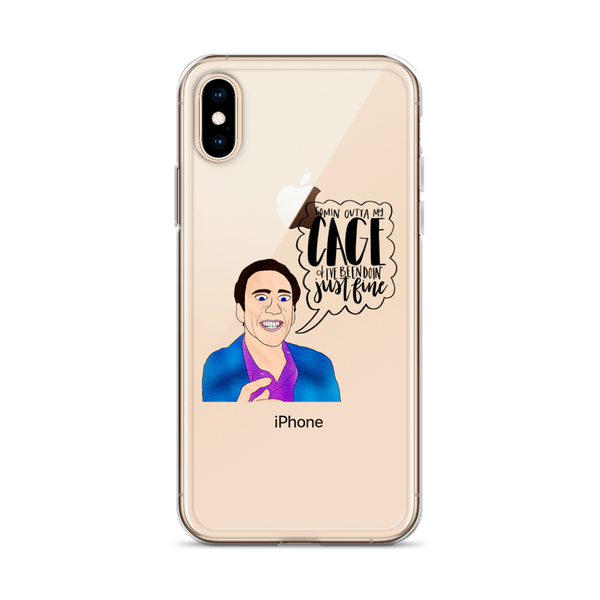 Nicolas Cage - iPhone Case - MurderSheBought