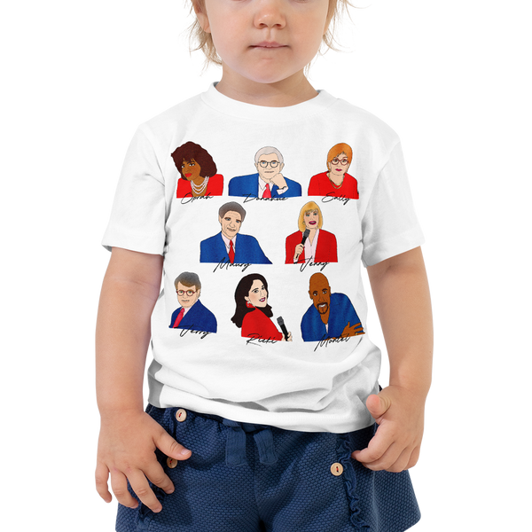 90's Talk Show Hosts - Toddler T-Shirt - MurderSheBought