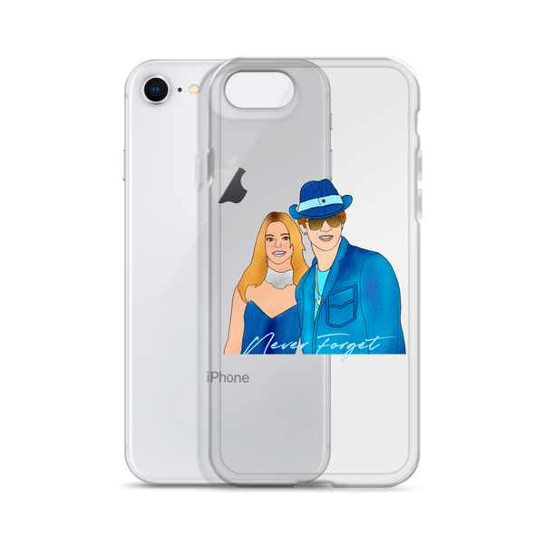 Britney & Justin iPhone Case - MurderSheBought