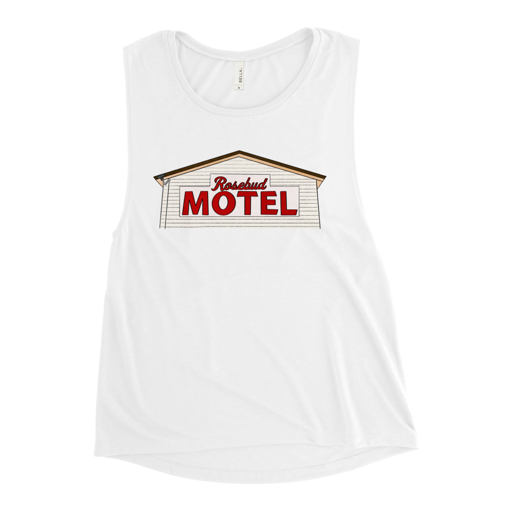 Rosebud Motel - Schitt's Creek - Ladies’ Muscle Tank - MurderSheBought