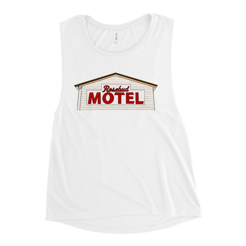 Rosebud Motel - Schitt's Creek - Ladies’ Muscle Tank - MurderSheBought