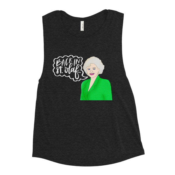 Rose Nylund - Golden Girls - Ladies’ Muscle Tank - MurderSheBought