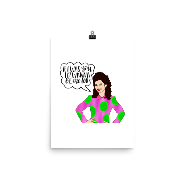 Fran Fine - The Nanny - Poster - MurderSheBought