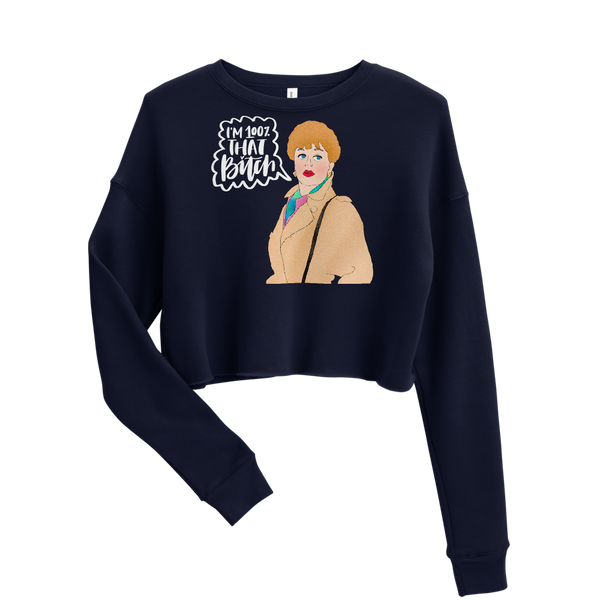 Jessica Fletcher - Murder, She Wrote - Crop Sweatshirt - MurderSheBought