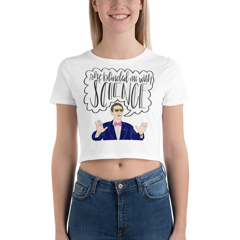 Bill Nye - Crop Top - MurderSheBought