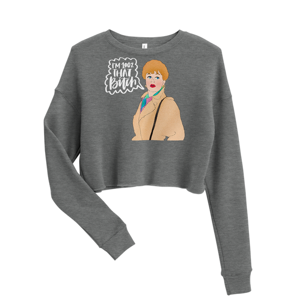 Jessica Fletcher - Murder, She Wrote - Crop Sweatshirt - MurderSheBought