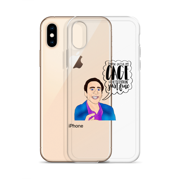 Nicolas Cage - iPhone Case - MurderSheBought