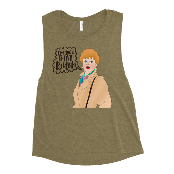 Jessica Fletcher - Murder, She Wrote - Ladies’ Muscle Tank - MurderSheBought