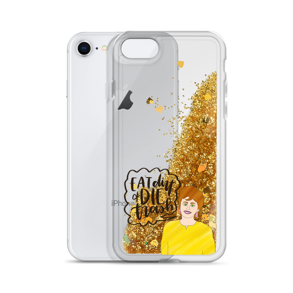 Blanche Devereaux - Golden Girls - Liquid Glitter Phone Case - MurderSheBought