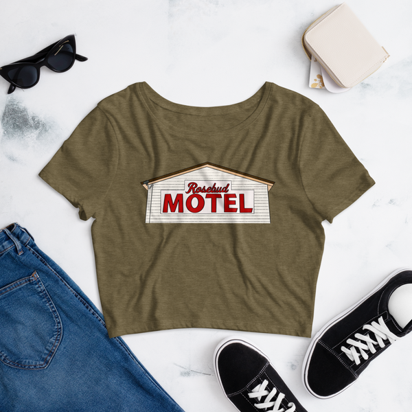 Rosebud Motel - Schitt's Creek - Crop Top - MurderSheBought