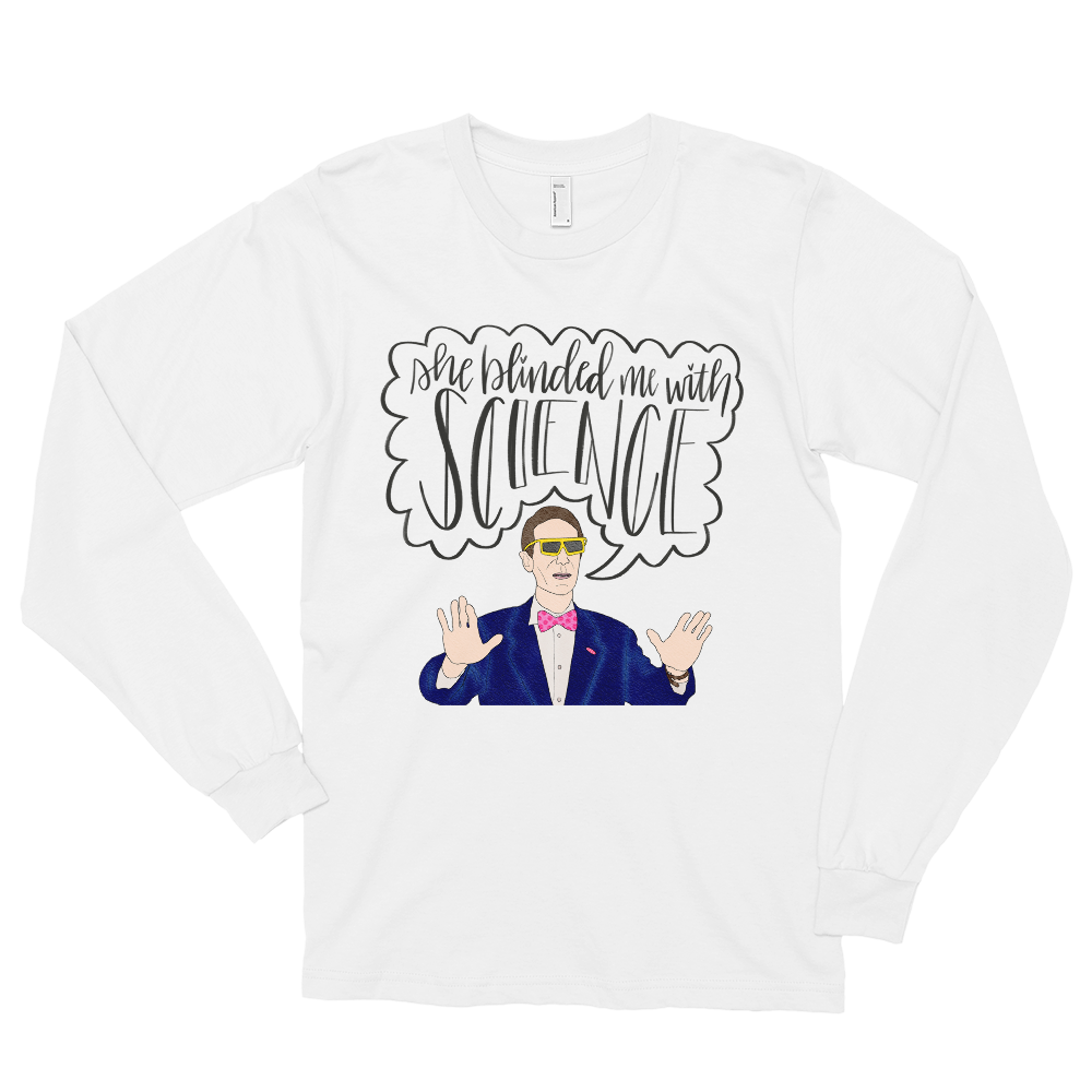 Bill Nye - Long Sleeve T-Shirt - MurderSheBought