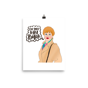 Jessica Fletcher - Murder, She Wrote - Poster - MurderSheBought