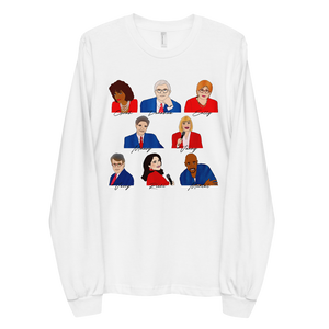 90's Talk Show Hosts - Long Sleeve T-Shirt - MurderSheBought