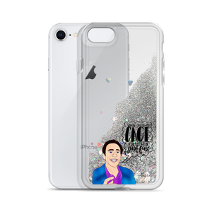 Nicolas Cage - Liquid Glitter Phone Case - MurderSheBought