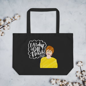 Blanche Devereaux - Golden Girls - Large Tote Bag - MurderSheBought