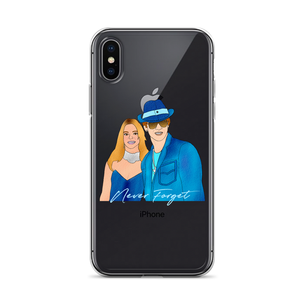 Britney & Justin iPhone Case - MurderSheBought