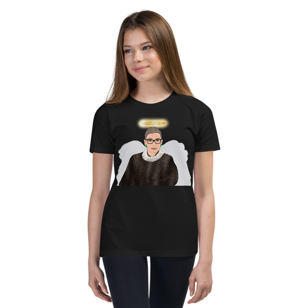 Ruth Bader Ginsburg - Guardian Angel - Kids T-Shirt - MurderSheBought