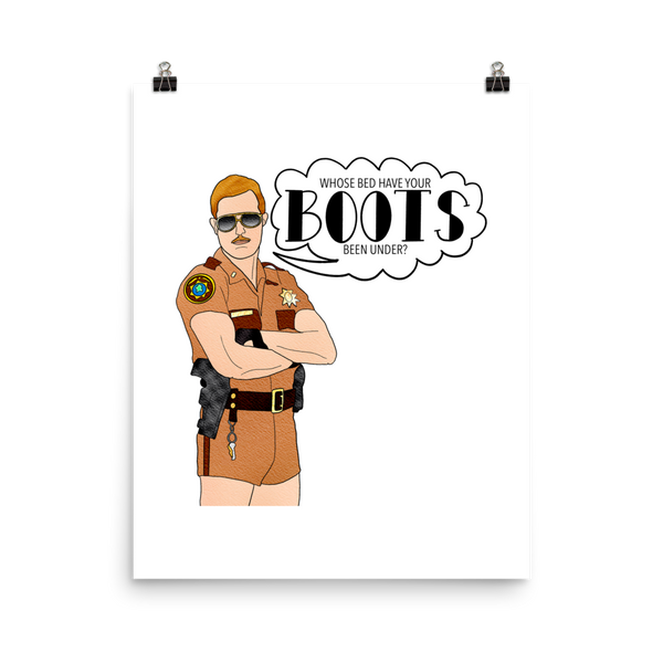 Lt. Jim Dangle - Reno 911 - Poster - MurderSheBought