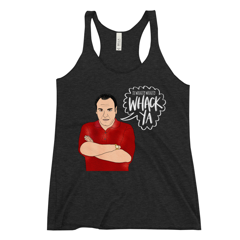 Tony Soprano - The Sopranos - Racerback Tank - MurderSheBought