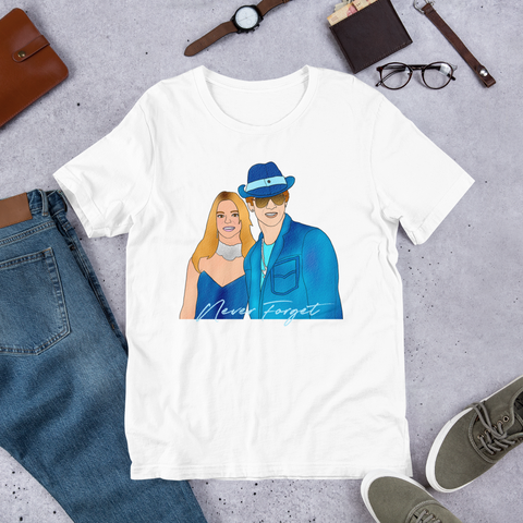 Britney & Justin T-Shirt - MurderSheBought