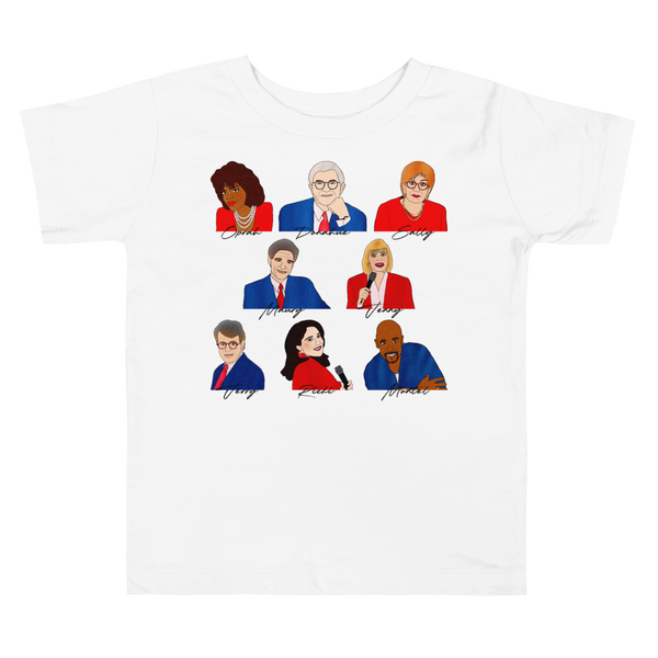 90's Talk Show Hosts - Toddler T-Shirt - MurderSheBought